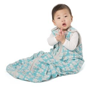 baby deedee Blue and Gray Elephant Sleep Nest Lite